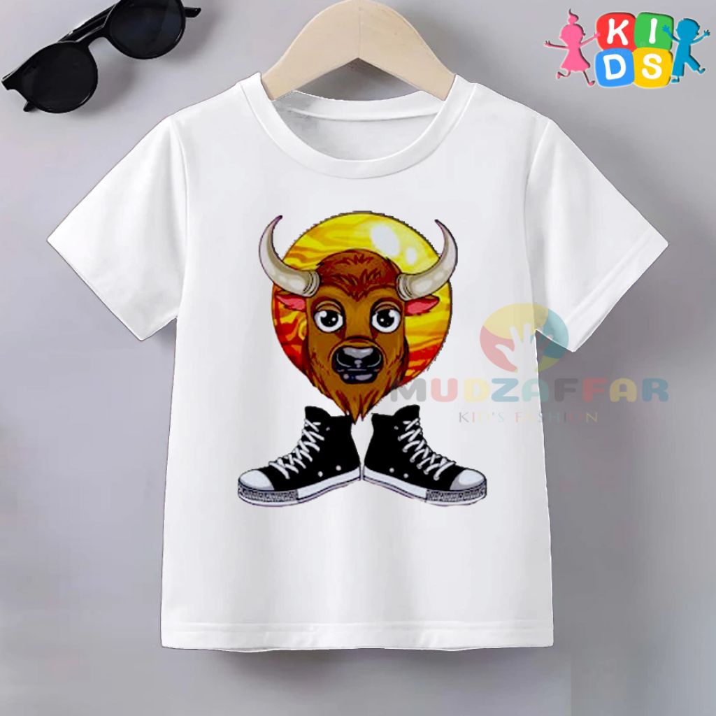 BAJU KAOS ANAK ANOMALI BISONTE GIUPPIRCITO KAOS ANAK BISONTE GIUPPIRCITO ANOMALI