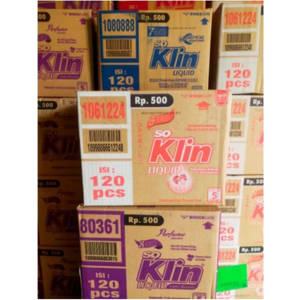 So Klin Liquid 1 Dus isi 120pcs enceran 500