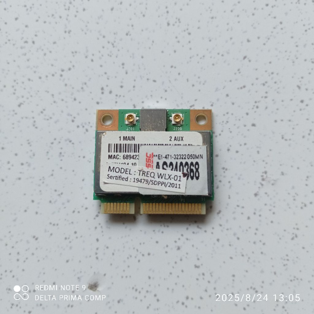 Wifi card laptop acer aspire E1-471
