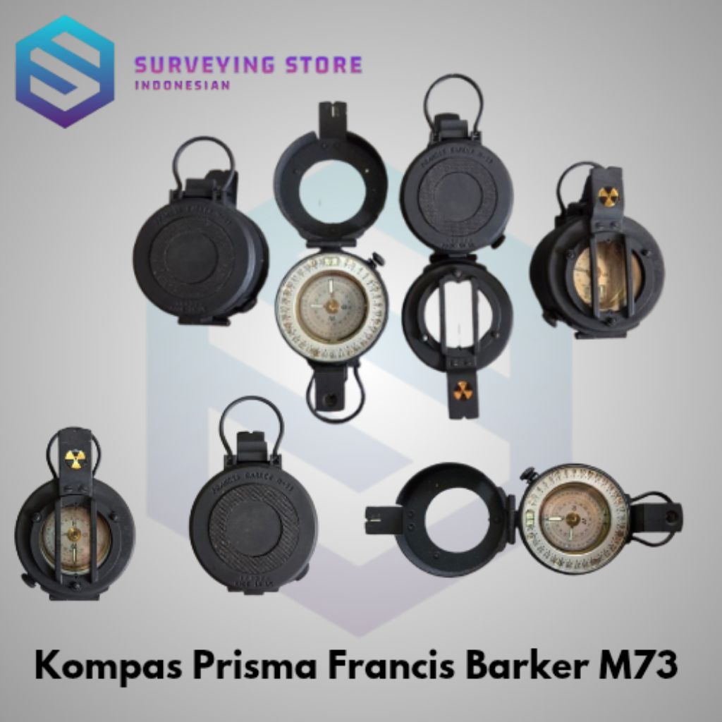 Kompas Prisma Francis Barker M73 Bekas like new Siap Pakai