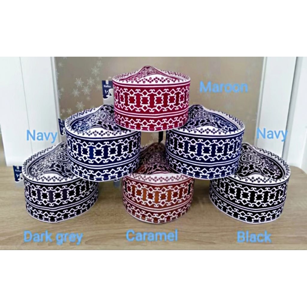 Peci Kaffa temboro | peci oman merk kaffa | peci temboro kaffa