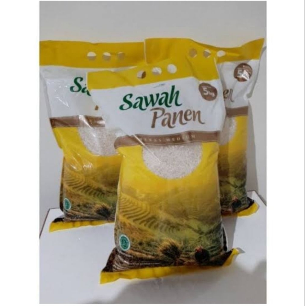 

Sawah panen beras 5kg