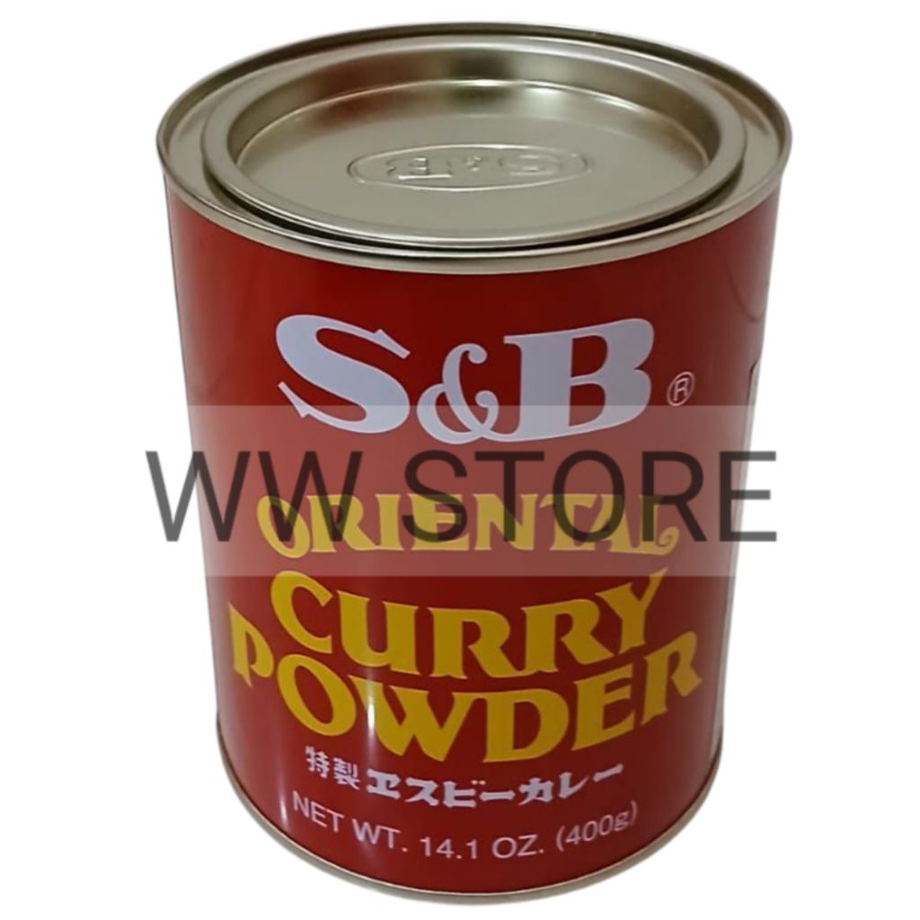 

Bumbu kari bubuk Jepang Japan S&B S & B Curry Powder kaleng tin 400g