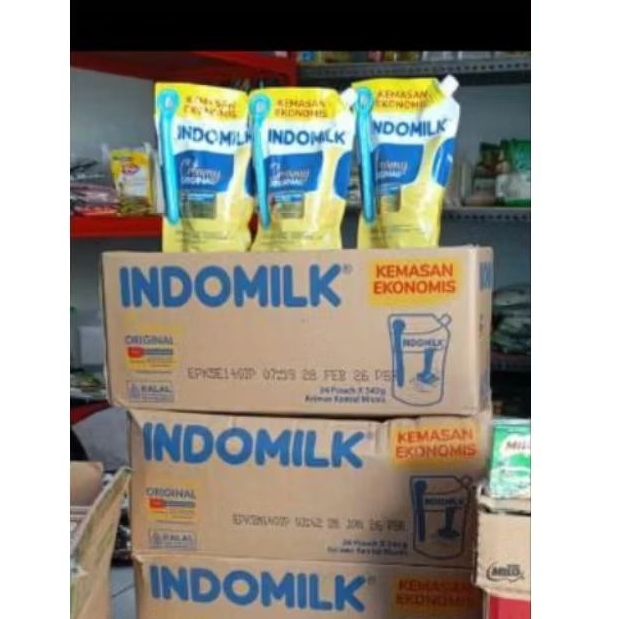 

Indomilk pouch coklat original dan durian murah 545gr