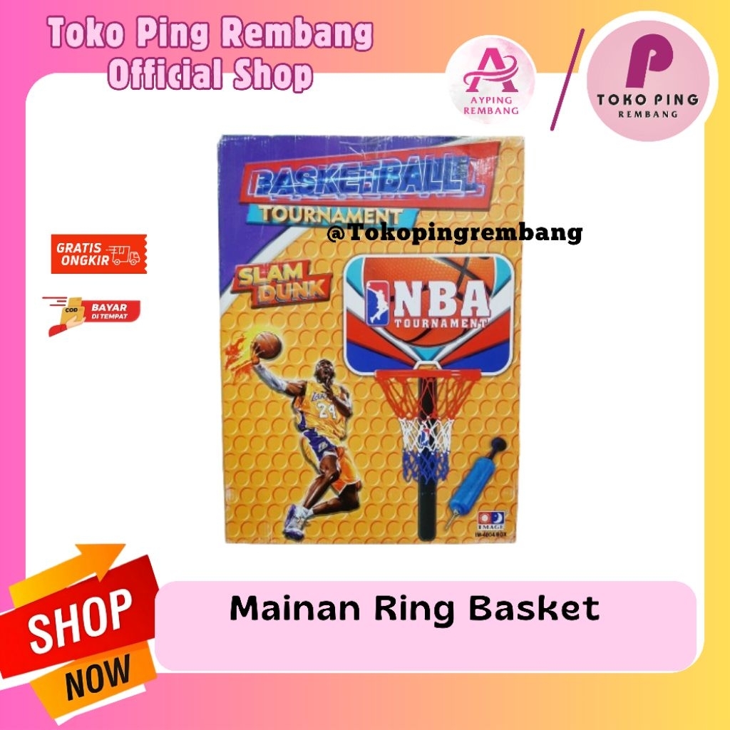Mainan Ring Basket | Basketball