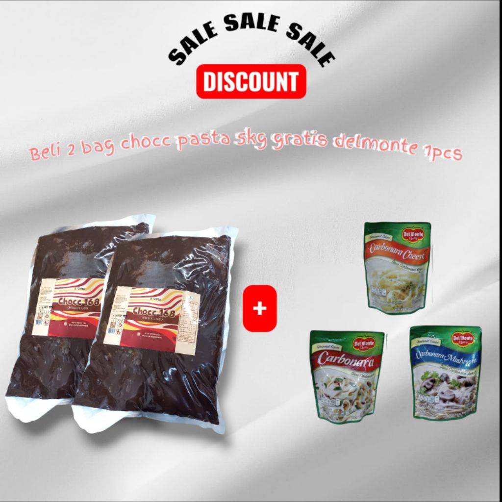 CHOCC PASTA 168 SELAI COKLAT 5KG/Pcs