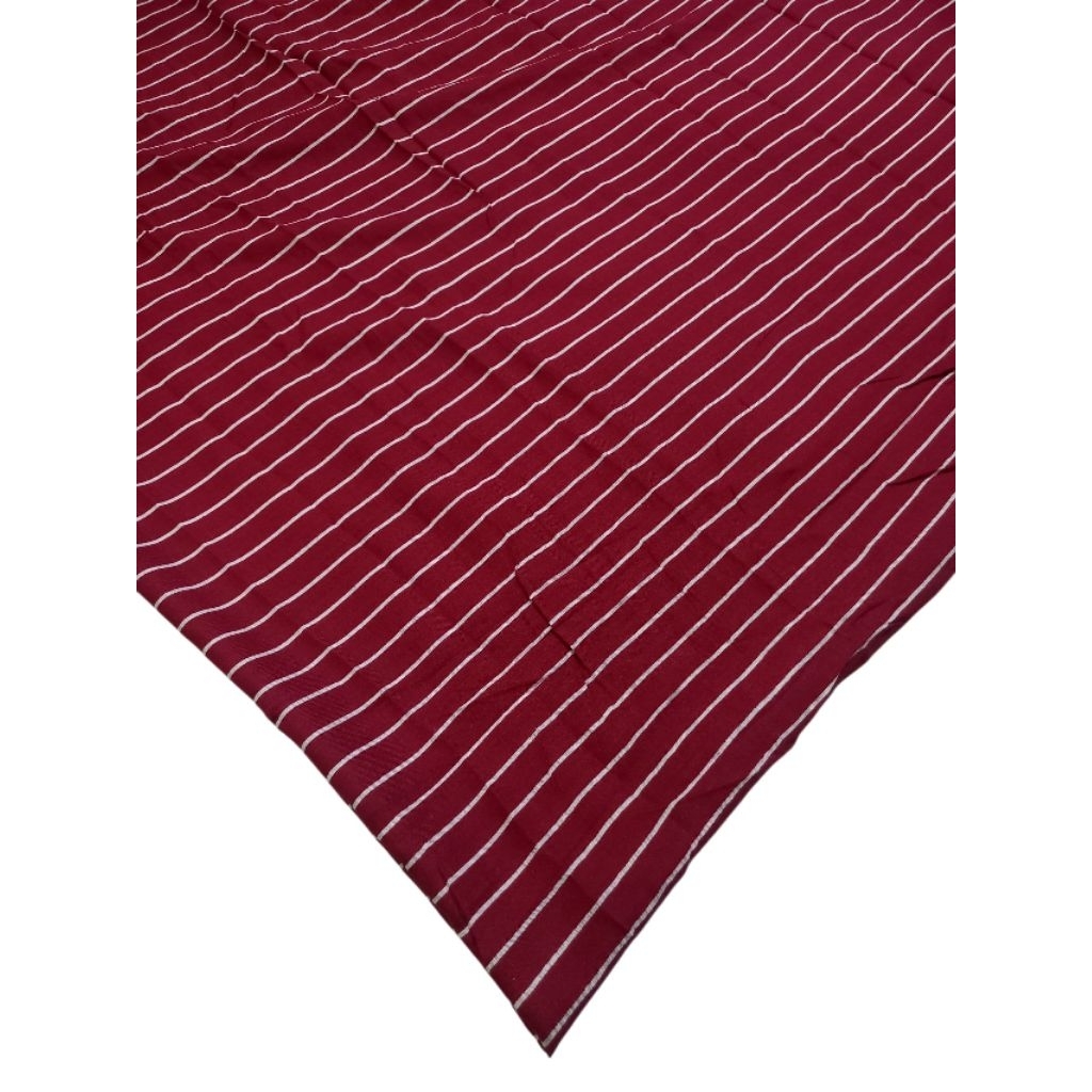 Kain Rayon Viscose Motif Garis-garis Terbaru