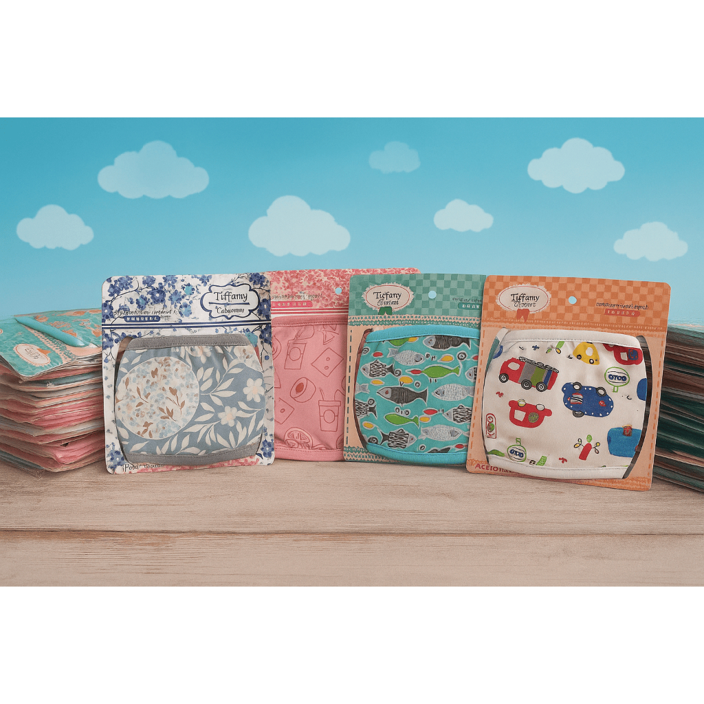 Masker Kain Motif Premium Tiffany Collection – Reusable & Stylish