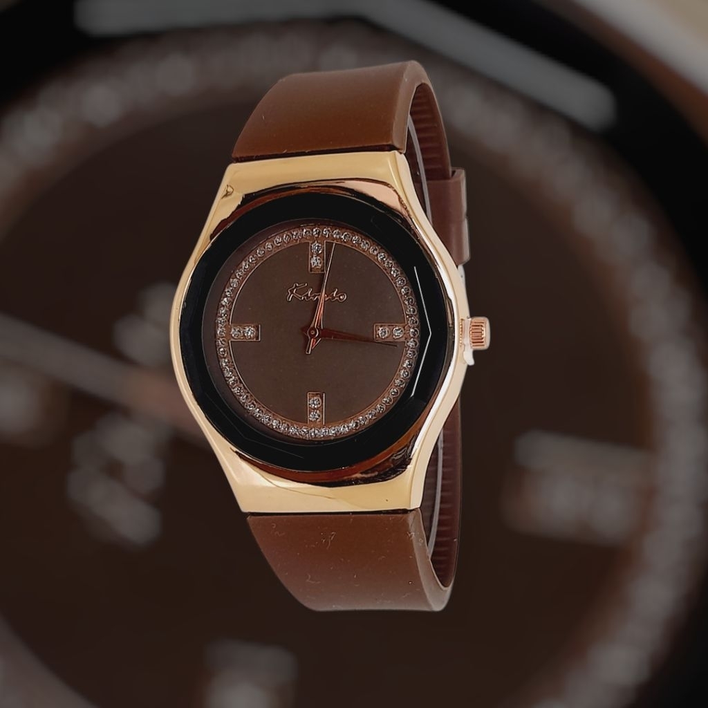 Jam tangan Kimio 10795 Pria Wanita Tali karet Analog