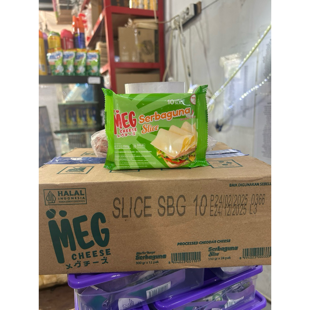 

Keju MEG SLICE isi 10 perDUS