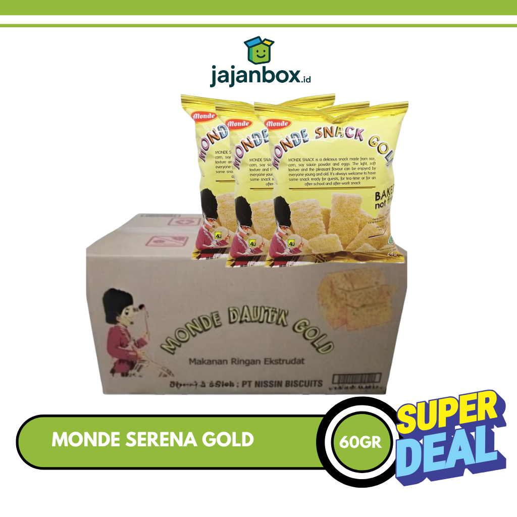 Monde Serena Gold 50gr - 30 PCS/ 1 Karton