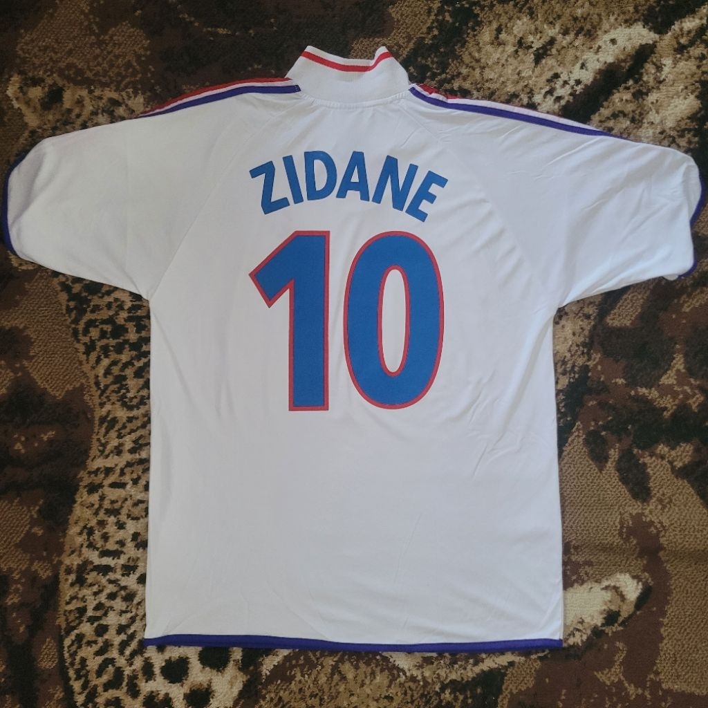 Jersey France Perancis Prancis away 2000 Zidane