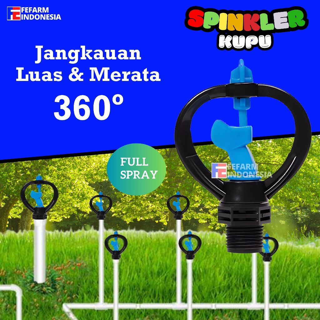 Sprinkler Kupu Kupu Hijau Springkler Butterfly Sprinkler Alat Siram Taman