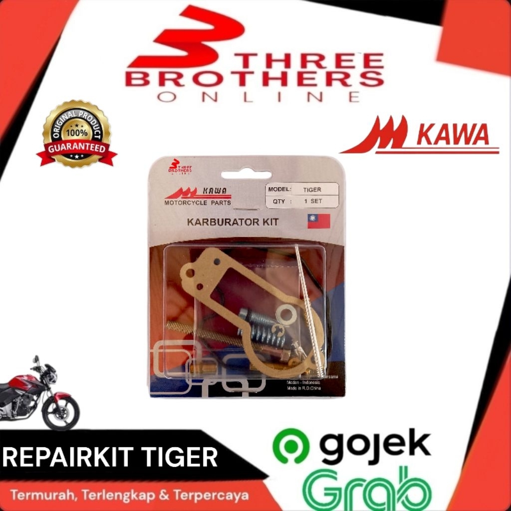 Repair kit riper kit karbu karburator tiger kawa