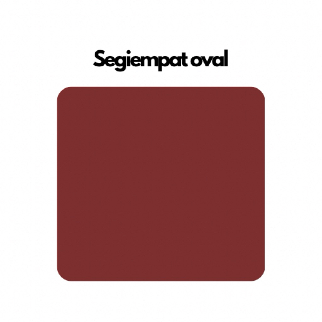 Segiempat oval by Rh hijab