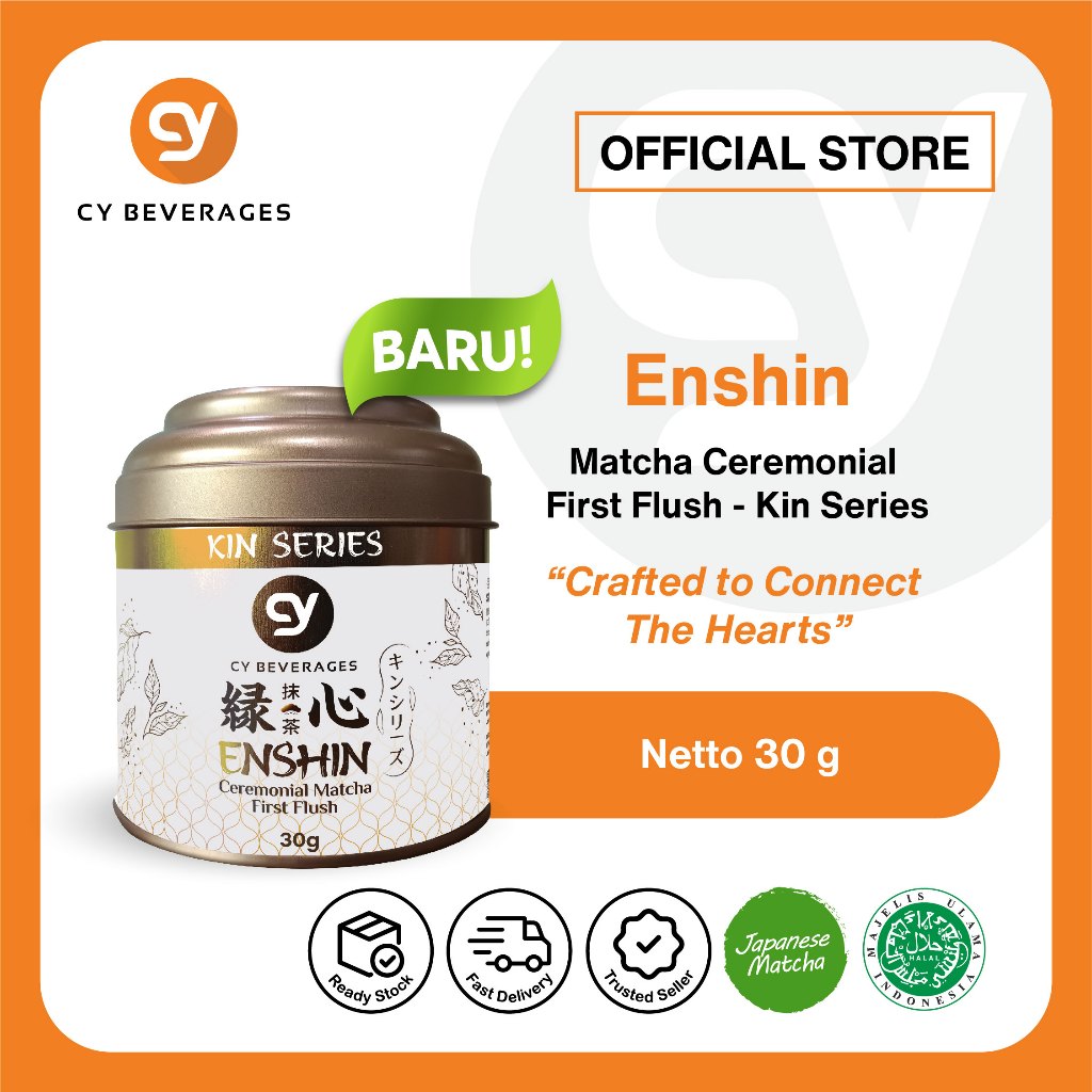 

CY Enshin Ceremonial First Flush Matcha Powder 30g
