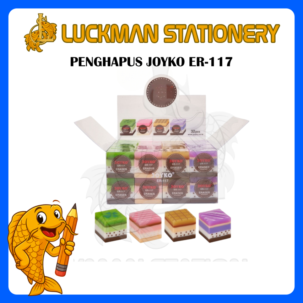 

LUCKMAN STATIONERY - PENGHAPUS JOYKO ER-117 (Pcs)