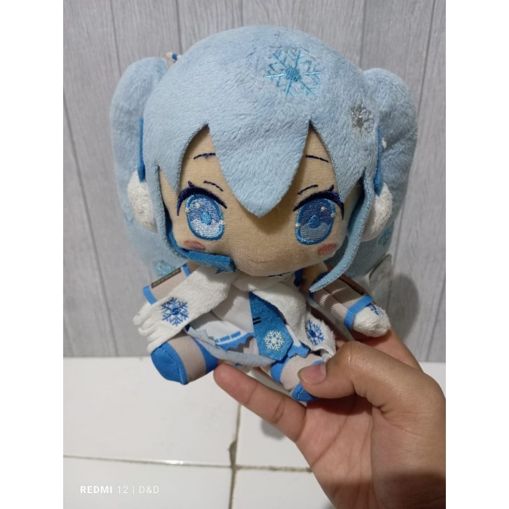 Plush Anime Vocaloid Hatsune Miku Snow