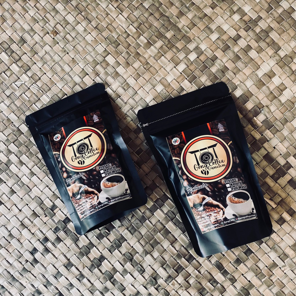 

GONGCOFFE-KOPI BUBUK 100% Kopi murni KOPI ORGANIK 200 gram