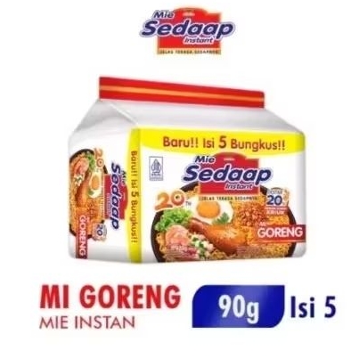

SEDAAP GORENG ISI 5X90gr