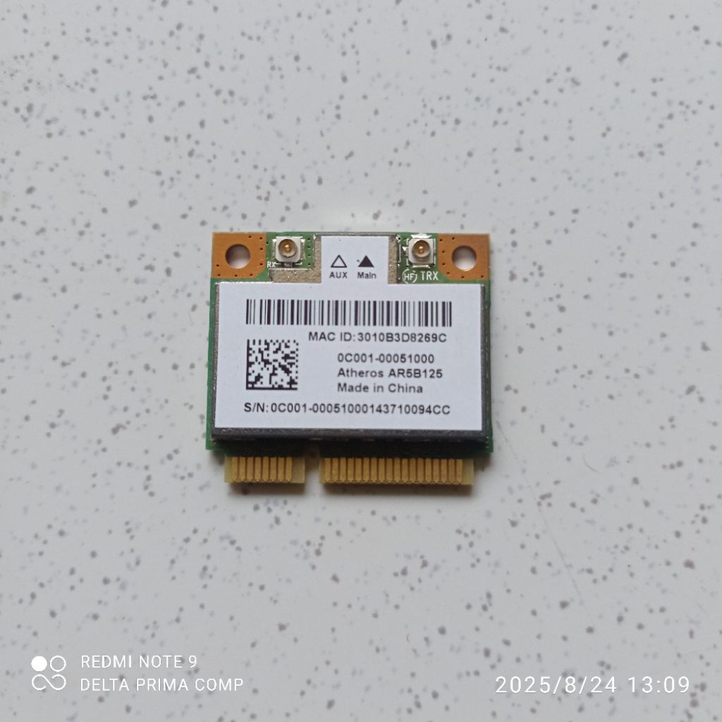 Wifi card laptop asus A450 A450C X450 X450C X451C Atheros AR5B125