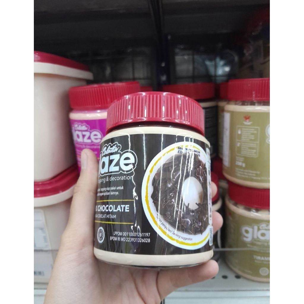 

Glaze colatta dark 250gr
