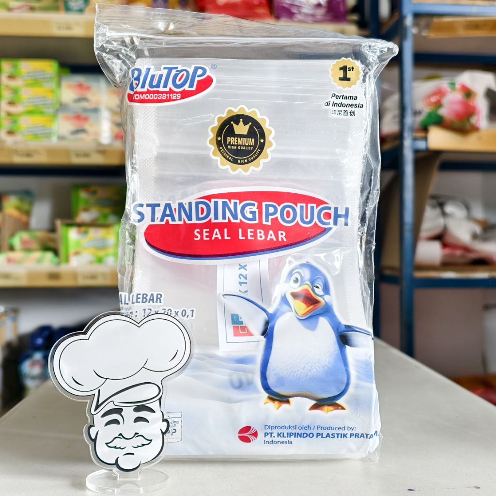 Penguin Standing Pouch 12 x 20 Cm / Plastik Standing Pouch Penguin 12 x 20Cm / Plastik Penguin Stand