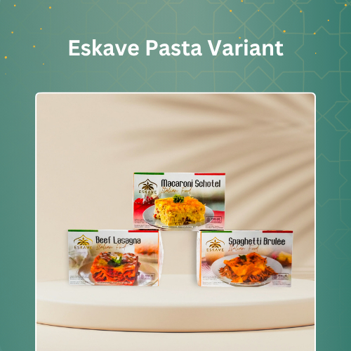 

Eskave Frozen Macaroni Schotel , Spaghetti dan Beef Lasagna