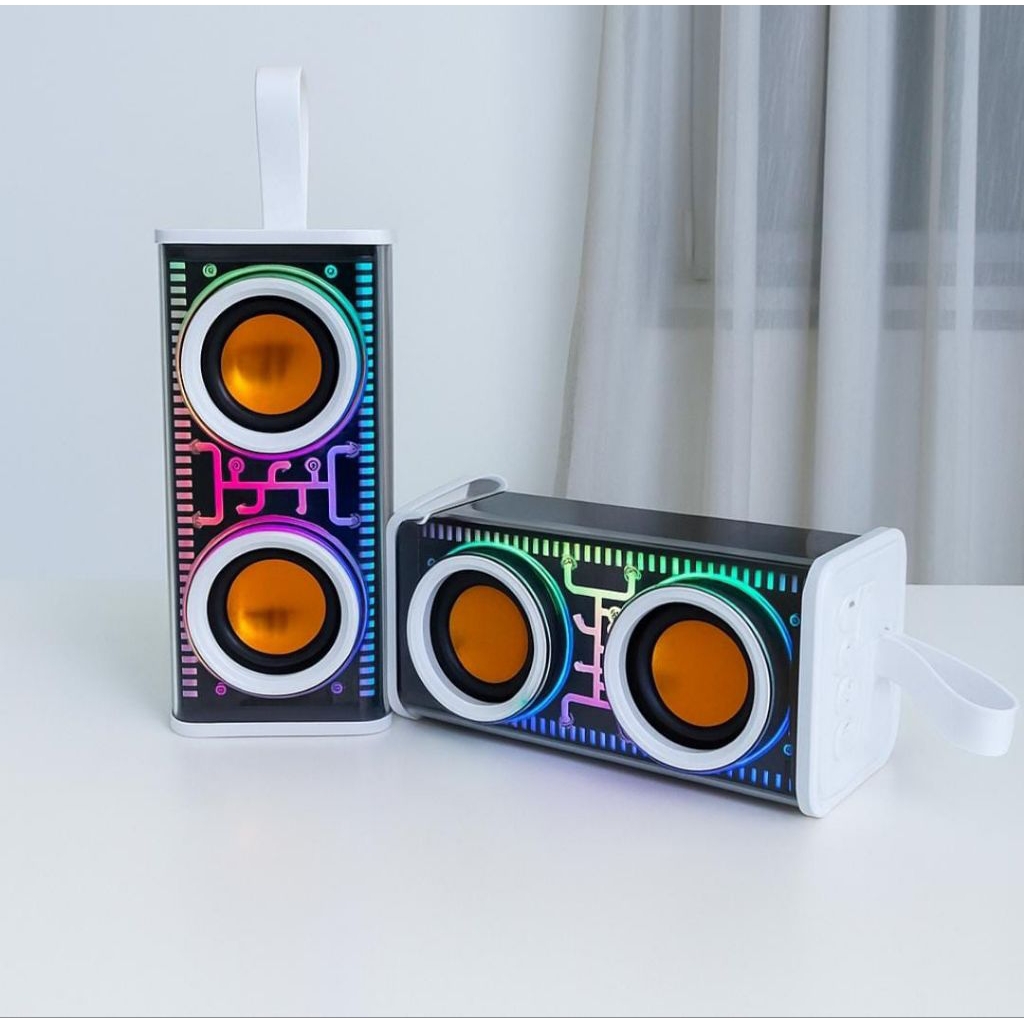 Wireless Speaker RGB Fleco F-833 Speaker Bluetooth Super Bass