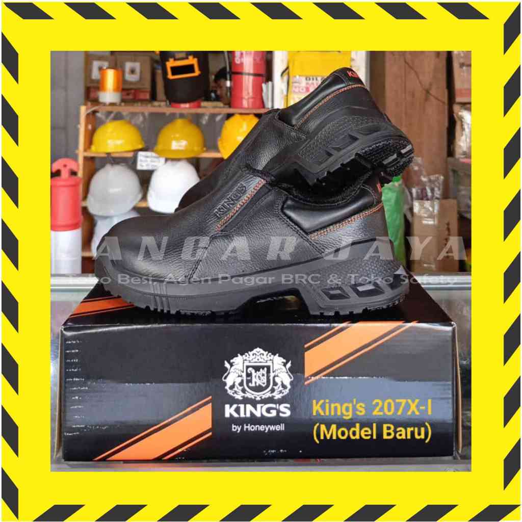 Sepatu Safety King's KWD 207X-I - Hitam Pendek
