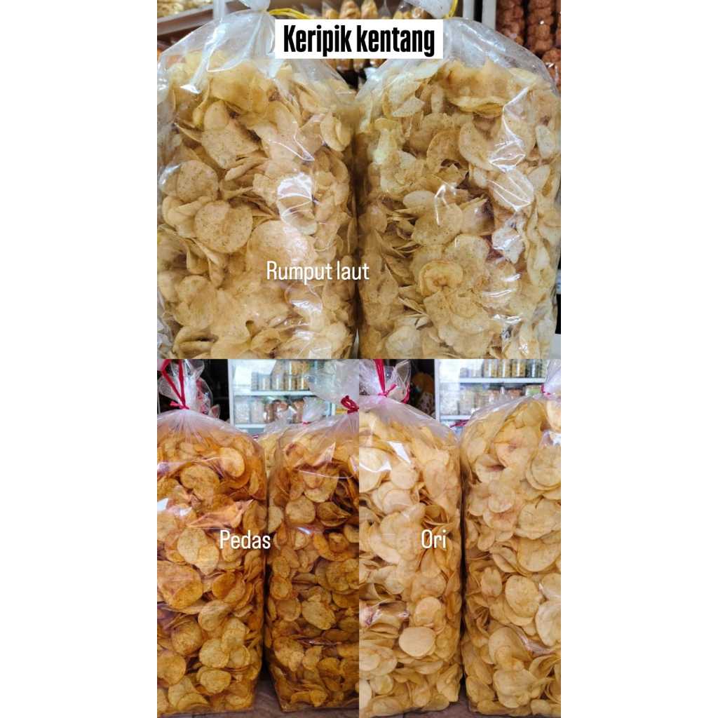 

Keripik Kentang all varian rasa 250gr | JBP_Fresh