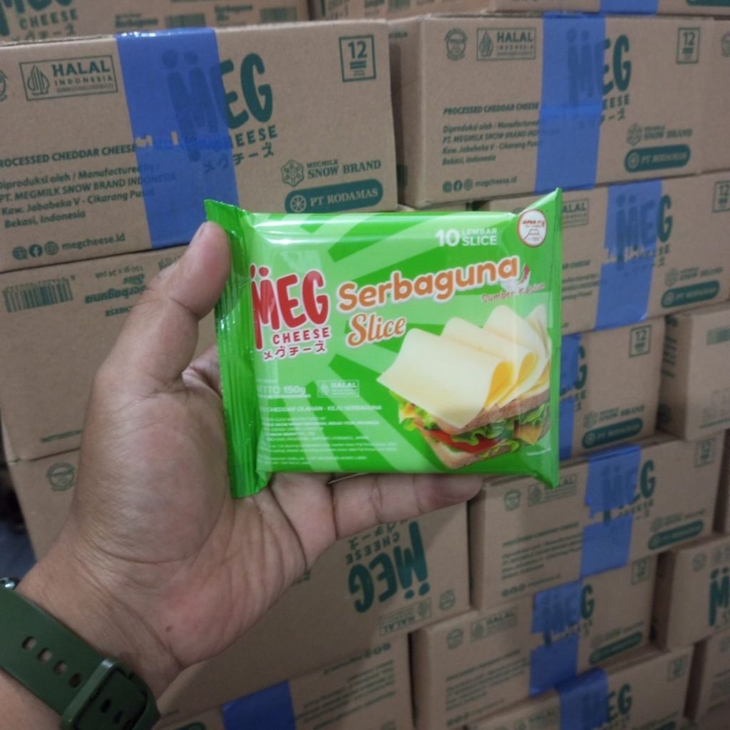 

MEG Keju Serbaguna Slice 10 Lembar Exp November 2025