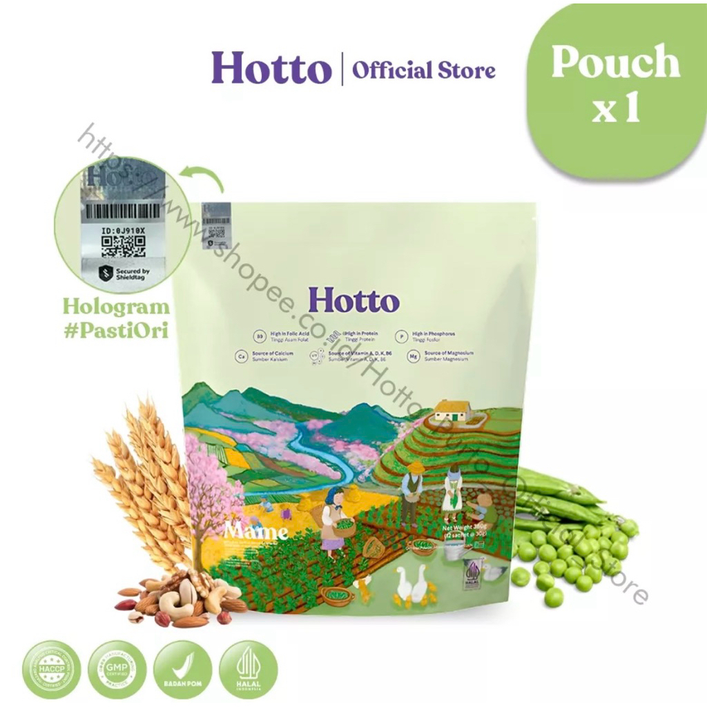 

Hotto Mame 12sachet Original
