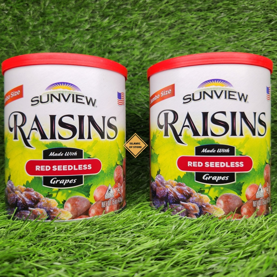 

HARGA PROMO SUN VIEW RAISINS KISMIS ANGGUR MERAH JUMBO 425 gr