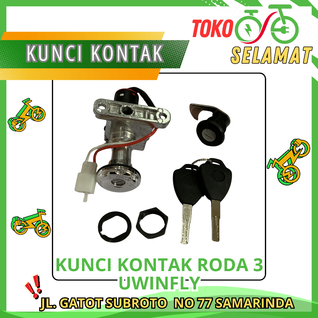 KUNCI KONTAK RODA 3 UWINFLY