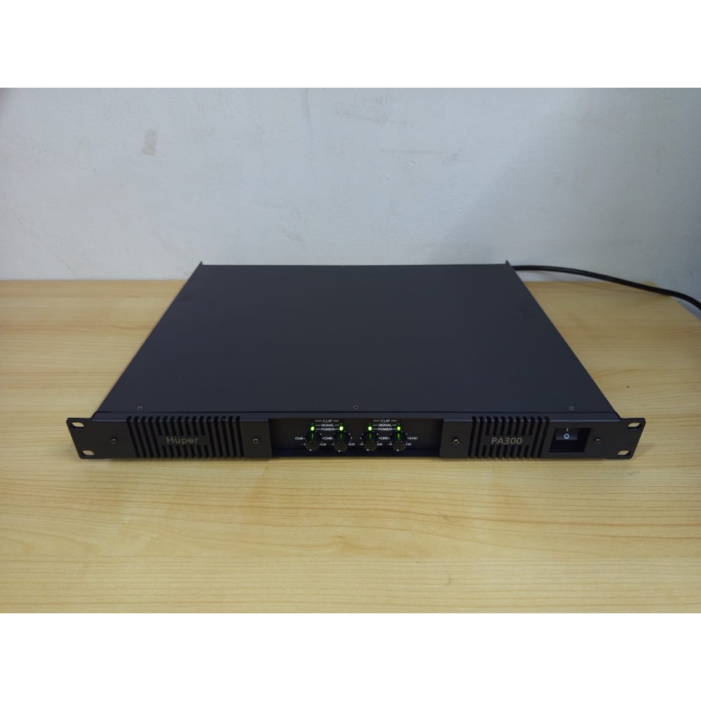 Power Amplifier HUPER PA300 |  PA 300 Original 4 x 600 Watt