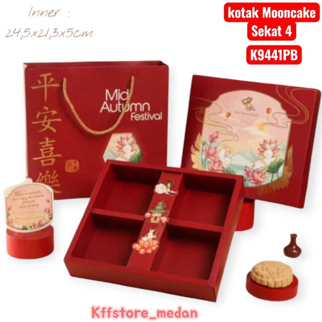 

Kotak Mooncake+Paper Bag K9441PB (Pcs)