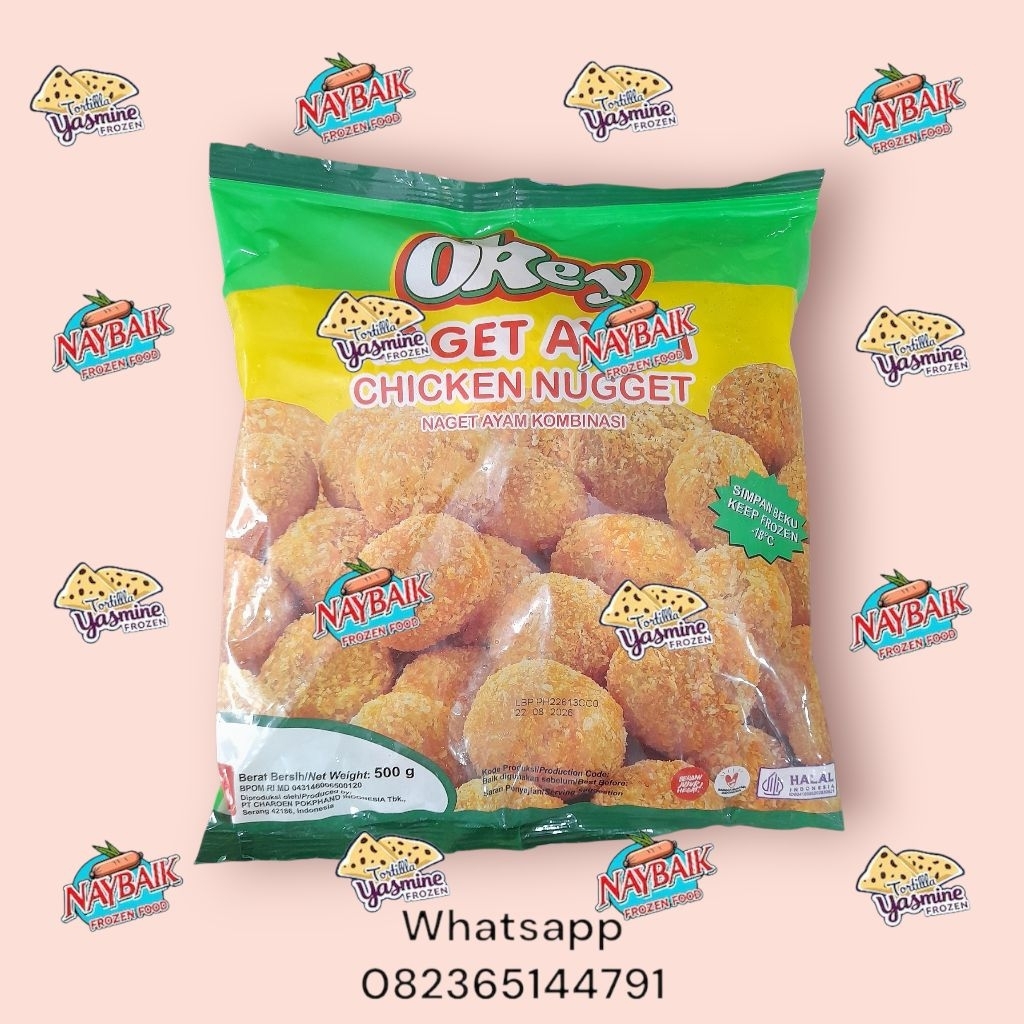 

nay baik-Nuget OK koin 500grm