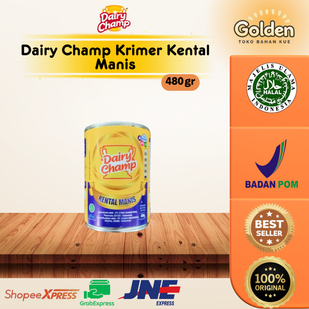 

Dairy Champ Krimer Kental Manis 480 gr