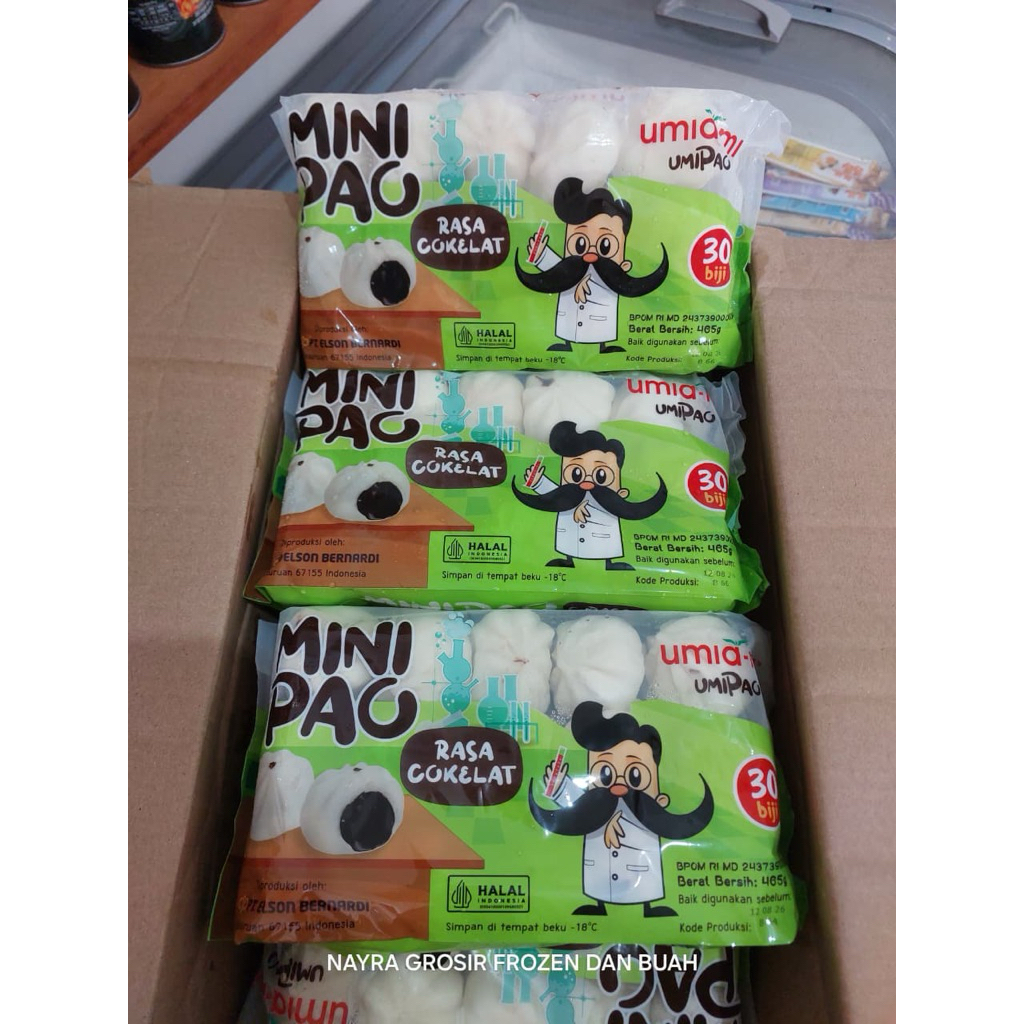 

UMIAMI Minipao isi 30pcs rasa cokelat