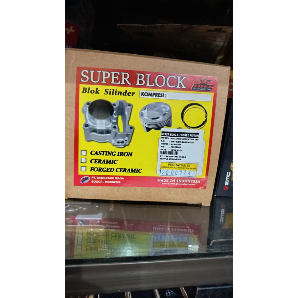 BRT Block brt crf 66mm + piston forged/Block crf 66 + piston forged 66/Blok crf 66 blok brt crf 66