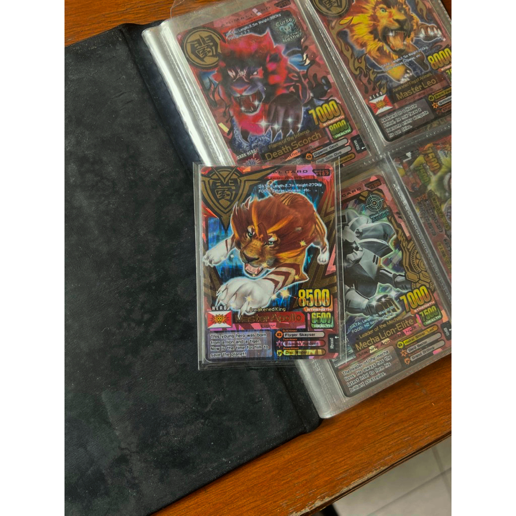 Kartu Ultra Rare Master Apollo Animal Kaiser Evolution 6