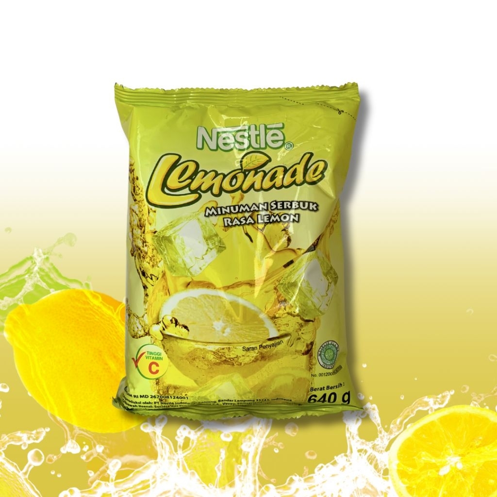 

Nestle Lemonade 640g – Minuman Serbuk Rasa Lemon | Segar & Tinggi Vitamin C