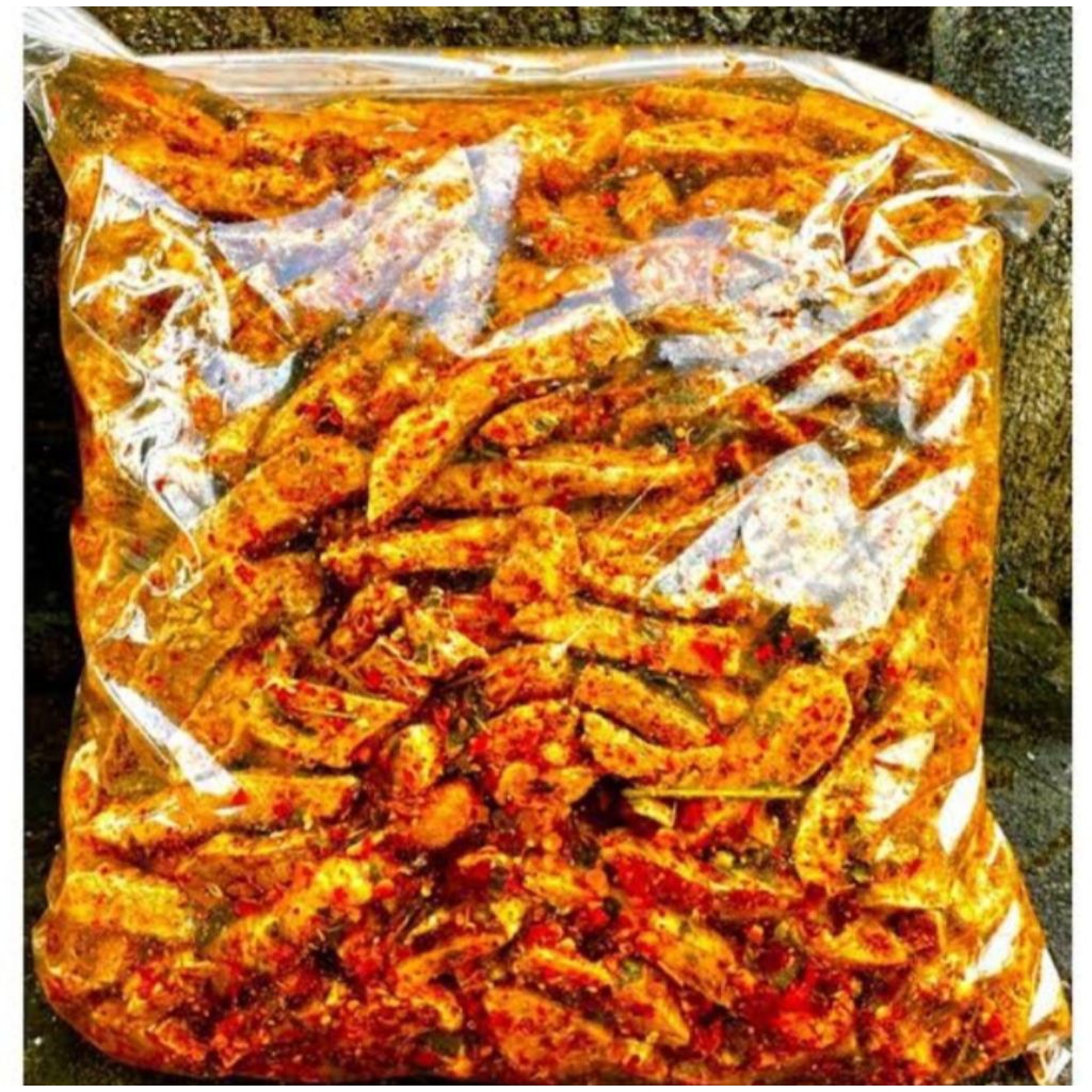 

Basreng pedas daun jeruk 1kg