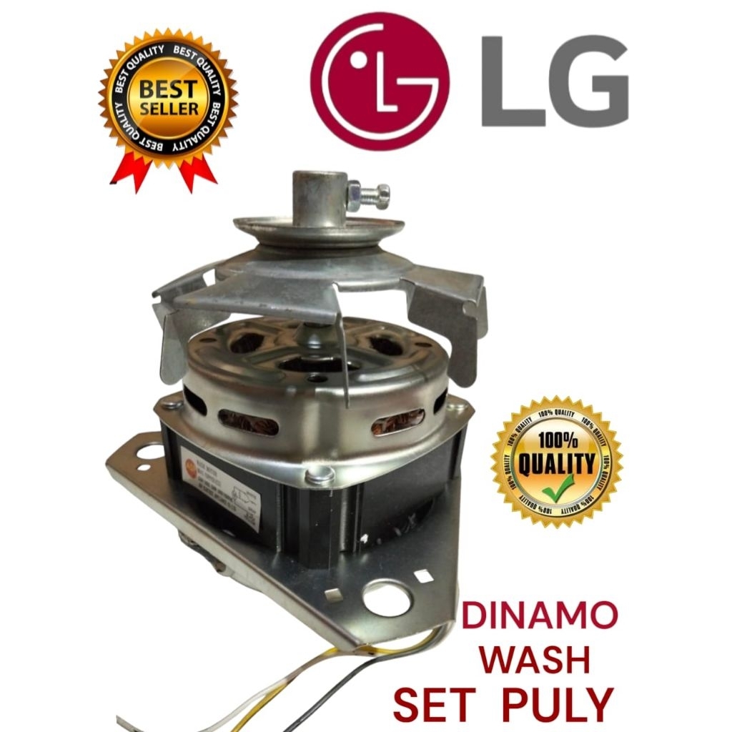 DINAMO PENCUCI MESIN CUCI LG WP-905R/1460 SET PULLY
