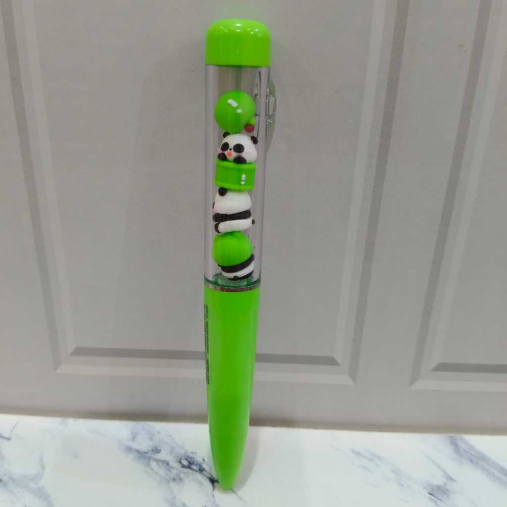 

Pink Ocean Pulpen Pena Panda Hijau Lucu dan Unik Pandas are Inside Pen