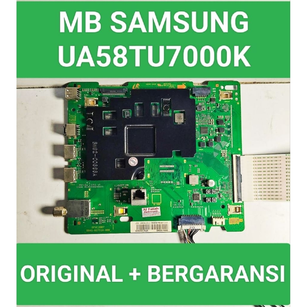Mb Samsung UA58TU7000K Mainboard Samsung UA58TU7000K Mesin Samsung UA58TU7000K Module Samsung UA58TU