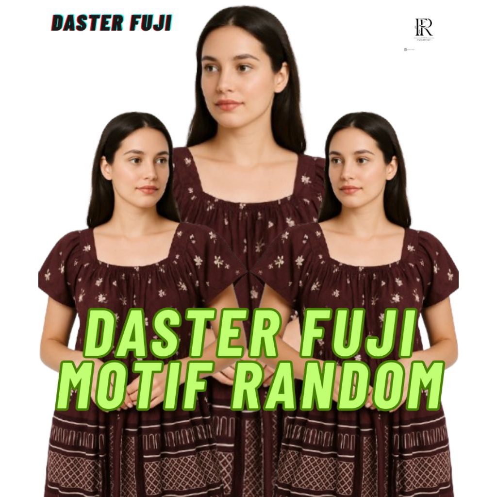 DASTER SAMBUNG FUJI viral motif selalu kekinian wanita dewasa/anak muda