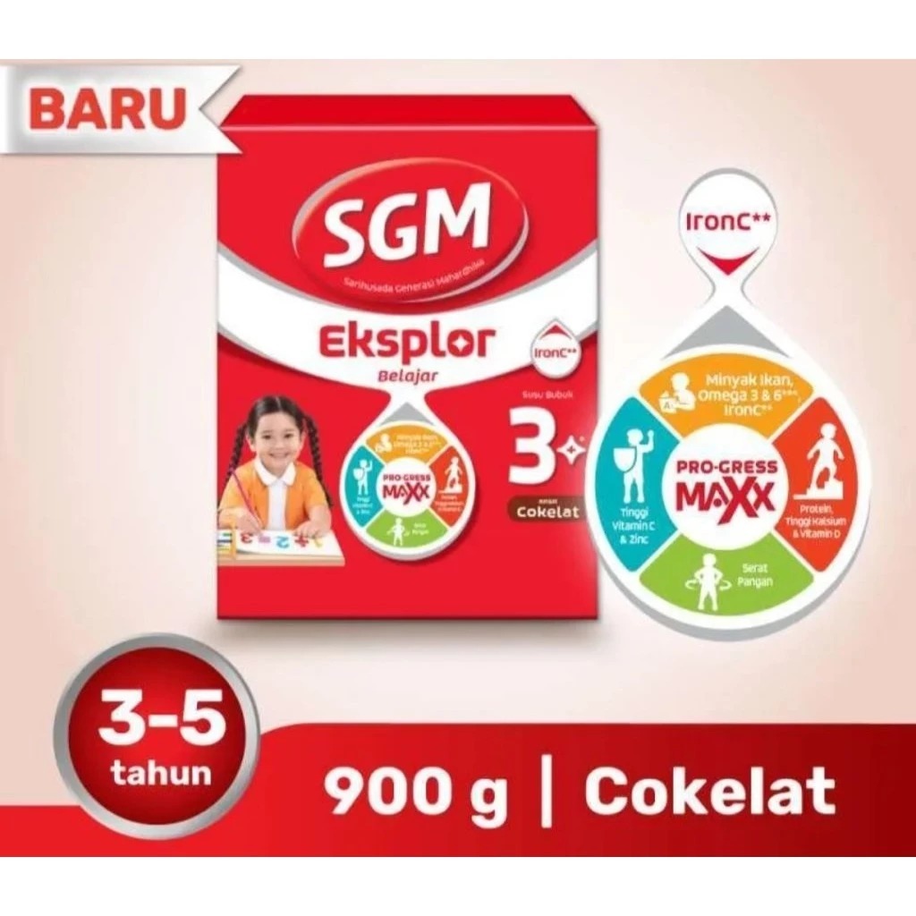 

Sgm 3 + Madu / Vanila / Coklat 900 gram