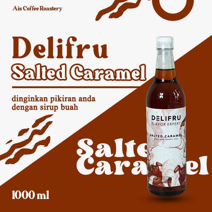 Sirup Delifru Salted Caramel 1000 ml